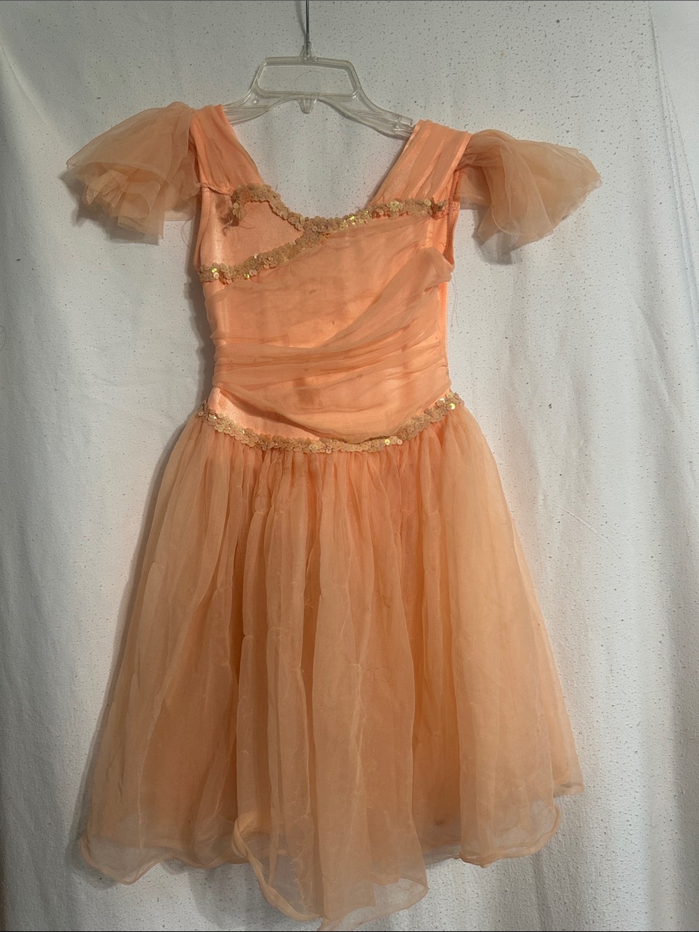 Peach Tulle Princess Kids Costume Dress - Brand. Call outs !!!